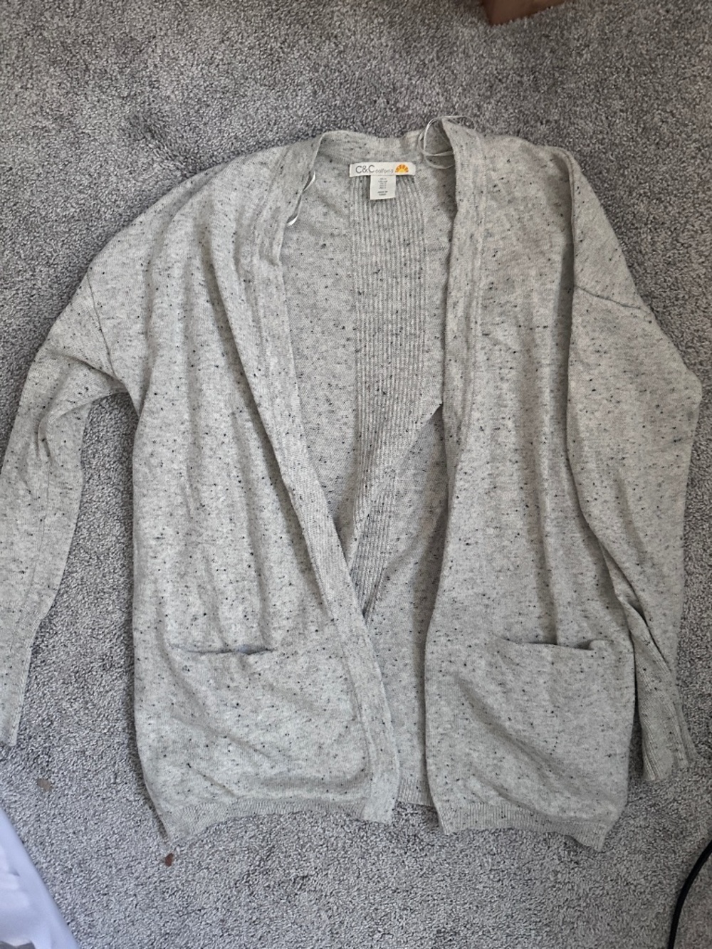 C&C open cardigan